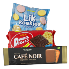 Van Delft café noir, likkoekjes of dubbeldikjes puur